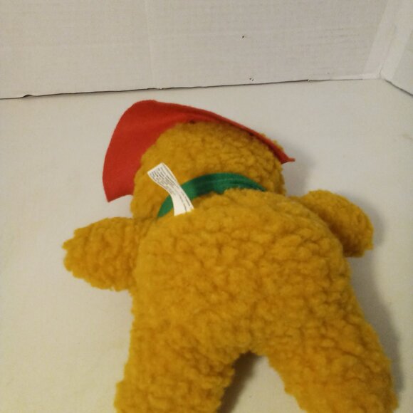 Vintage 1987 Muppet Babies Fozzie Bear Christmas Plush 9" - Picture 9 of 10